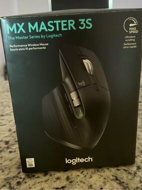 Logitech MX Master 3S Wireless Mouse - Black
